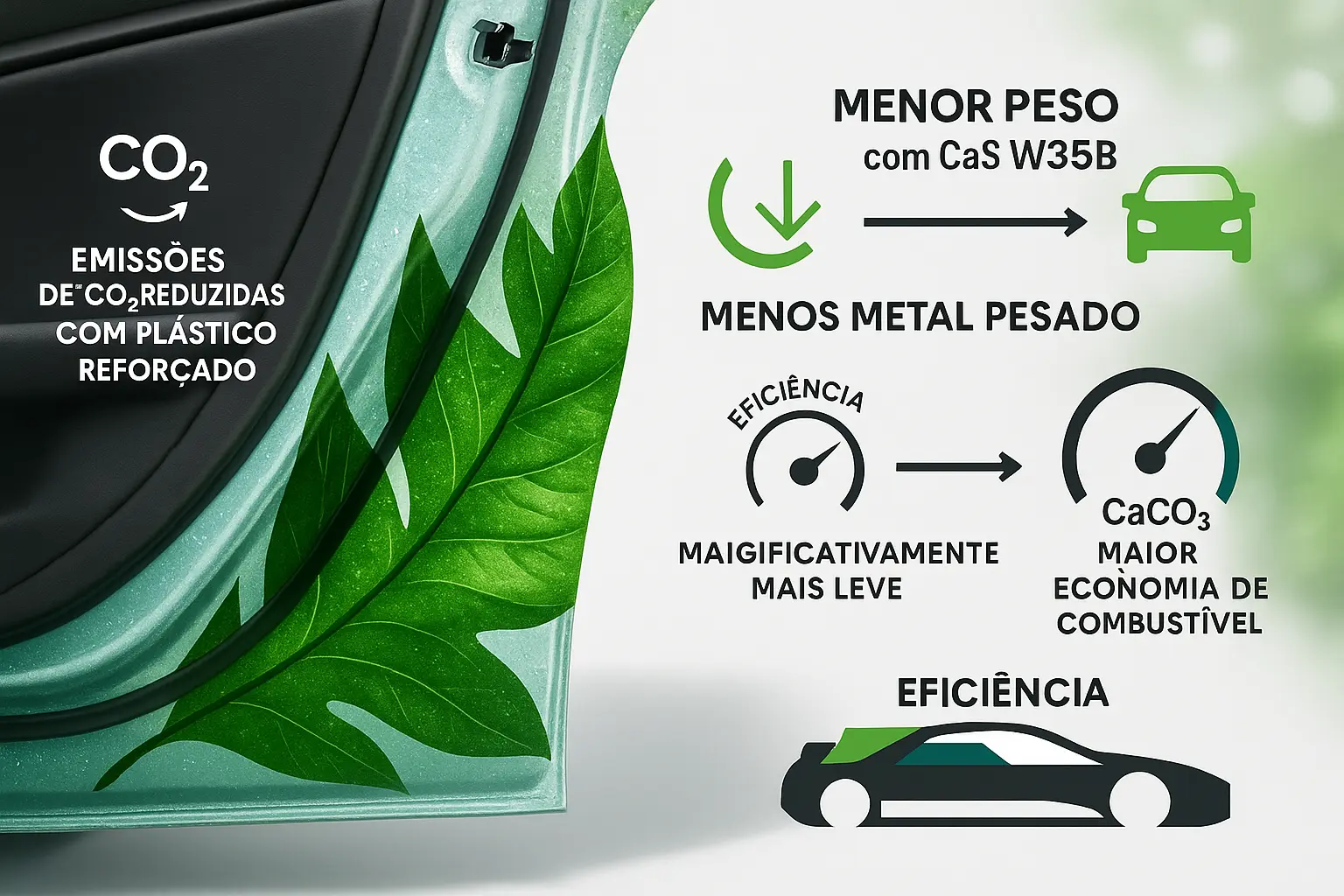 Plásticos Automotivos EcológicosPlásticos Automotivos Ecológicos O Poder do CaCO3
